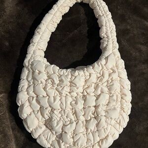 COS Quilted Bag in Stone